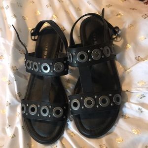 Lucky brand black sandals